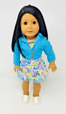2017 American Girl Just Like You Truly Me #25 18" Doll In Original Outfit