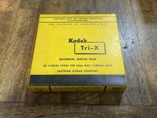 NOS Vintage Kodak Tri-X TRX 450 Reversal Movie Film 16 MM 200 FEET JAN 1963