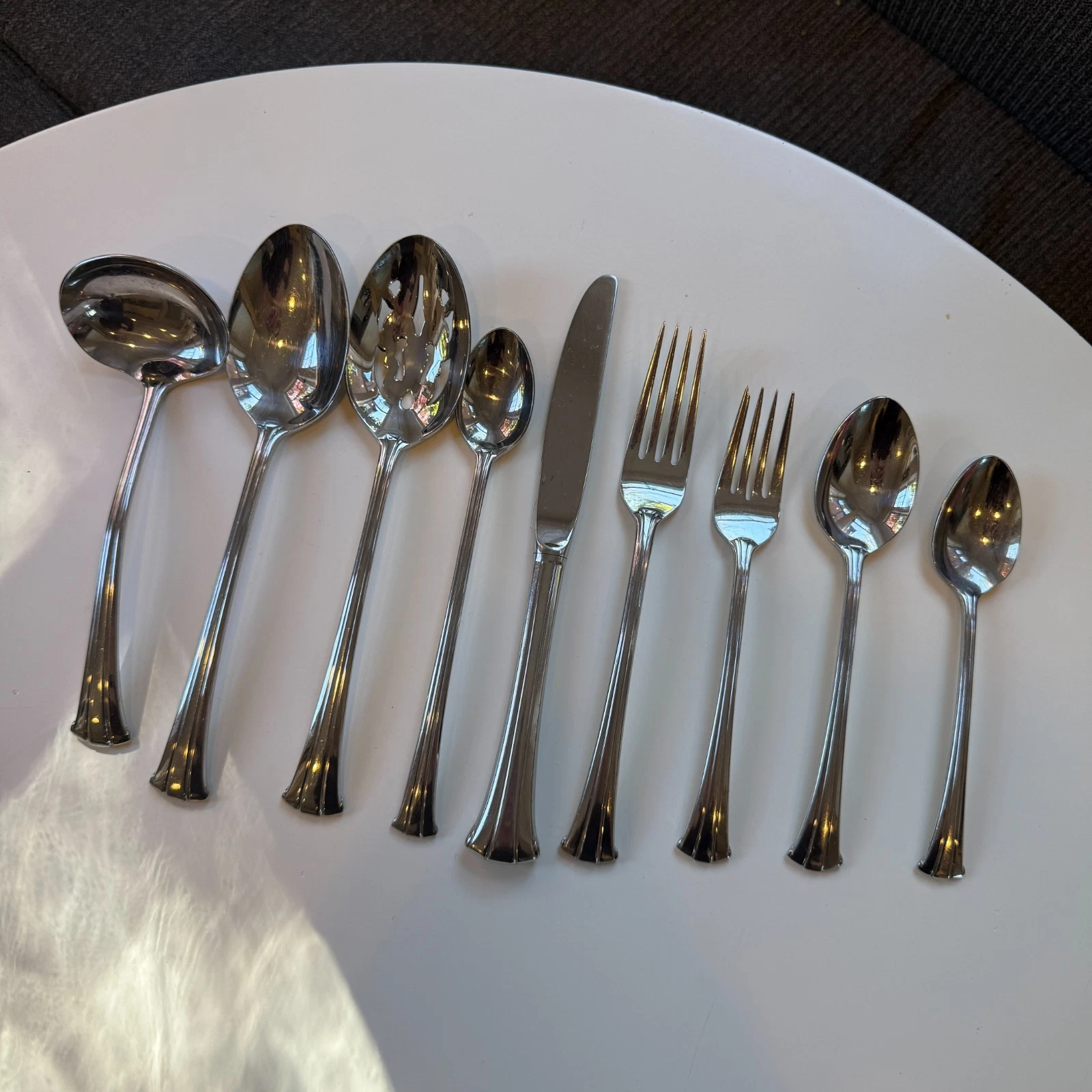 Gorham TRILOGY Stainless 18/8 Design Studios Glossy Silverware CHOICE Flatware
Opens in a new window