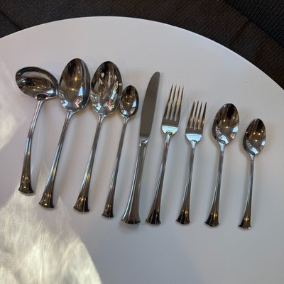 Gorham TRILOGY Stainless 18/8 Design Studios Glossy Silverware CHOICE Flatware