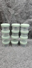 Sage Spoonfuls 12 pack Jar Set: 3 oz Jars Baby Food Storage Craft Storage 
