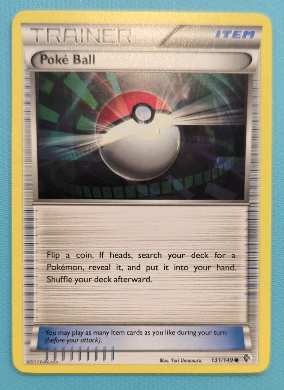 Poke Ball 131/149 Common Boundaries Crossed LP Pokemon Card