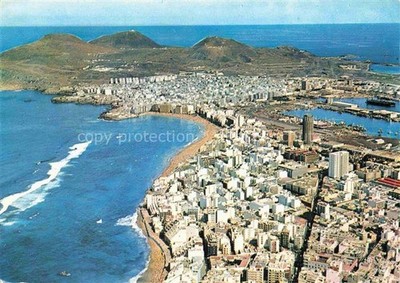 Las Palmas Gran Canaria ES Vista parcial aérea