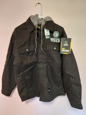 NWT Matco Tools x Berne Hooded Active Work Jacket Black Canvas - Men's 4XL