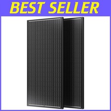 200W Solar Panel Kit for RV, Boat - 2 Pack