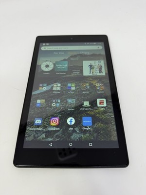 Amazon Fire HD 8 6th Generation 32GB, Wi-Fi, 8 inch Tablet Rest Working