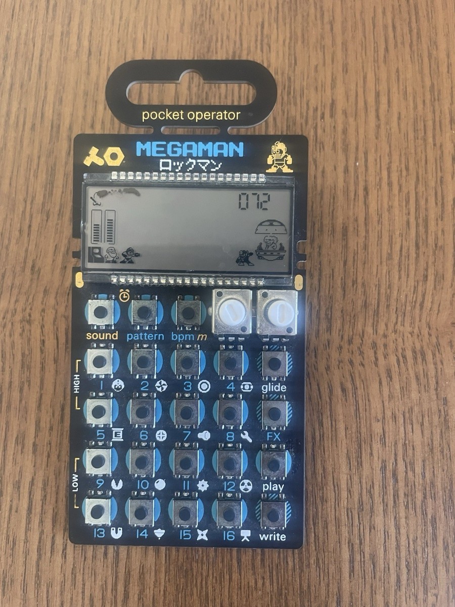 新品　PO-128 MEGAMAN Teenage Engineering 560a75883b6c91bb72c2812f90719a