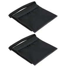 2pcs Double Zipper Weight Sandbags Lamp Holder Tripod Balanced Sandbags