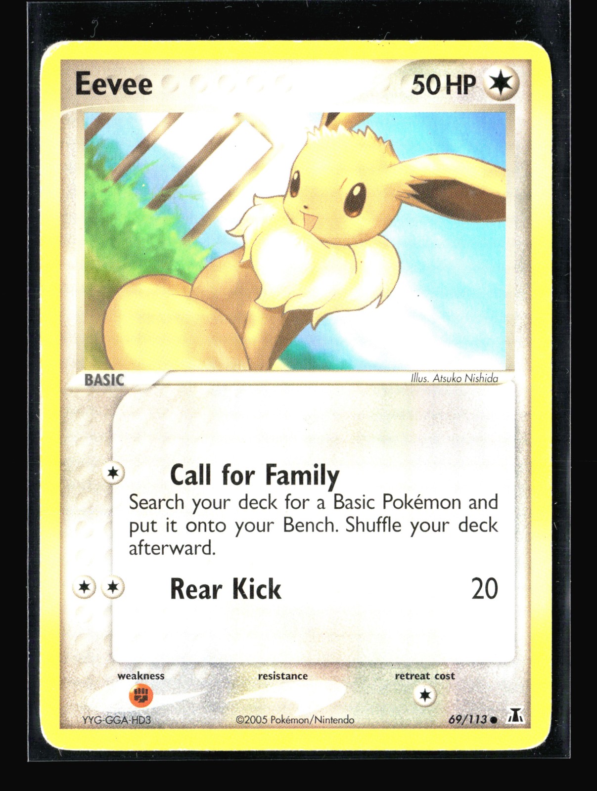Eevee Delta Species #69/113 Common Pokemon Card T4-495