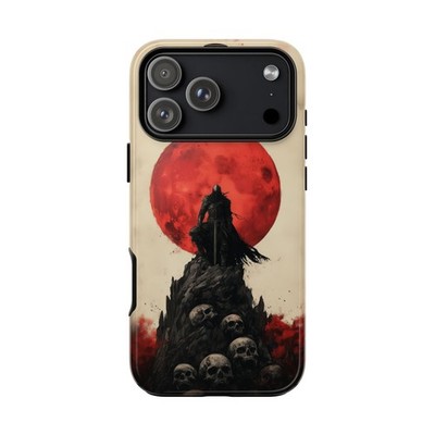 Phone Ink - iPhone | Galaxy | Pixel Case - Souls Knight Dark Skull Throne