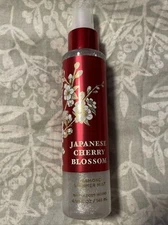 Bath & Body Works Japanese Cherry Blossom Diamond Shimmer Fragrance Mist 4.9 oz