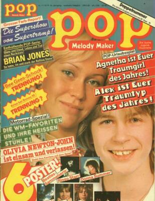 Pop Nr. 17/18/1979 Bee Gees-Schock! Trennung!