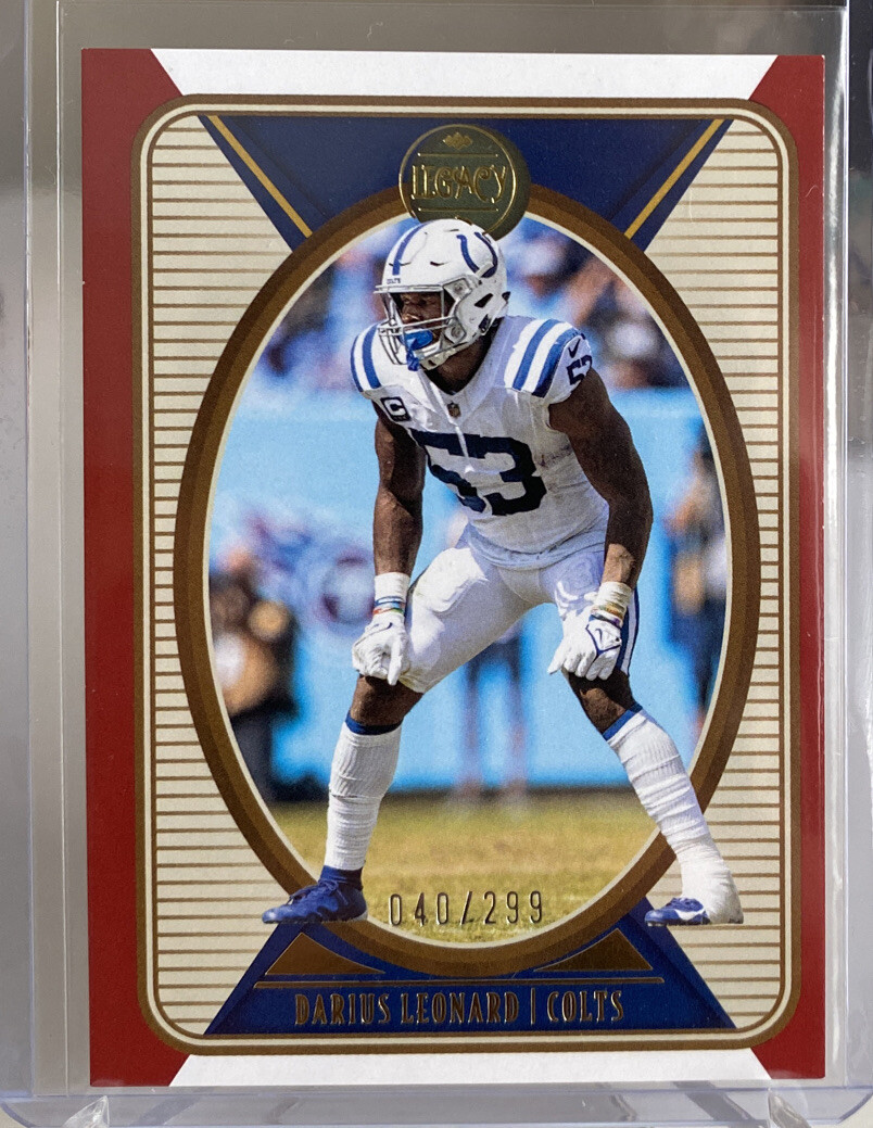2022 Legacy Darius Leonard Red /299