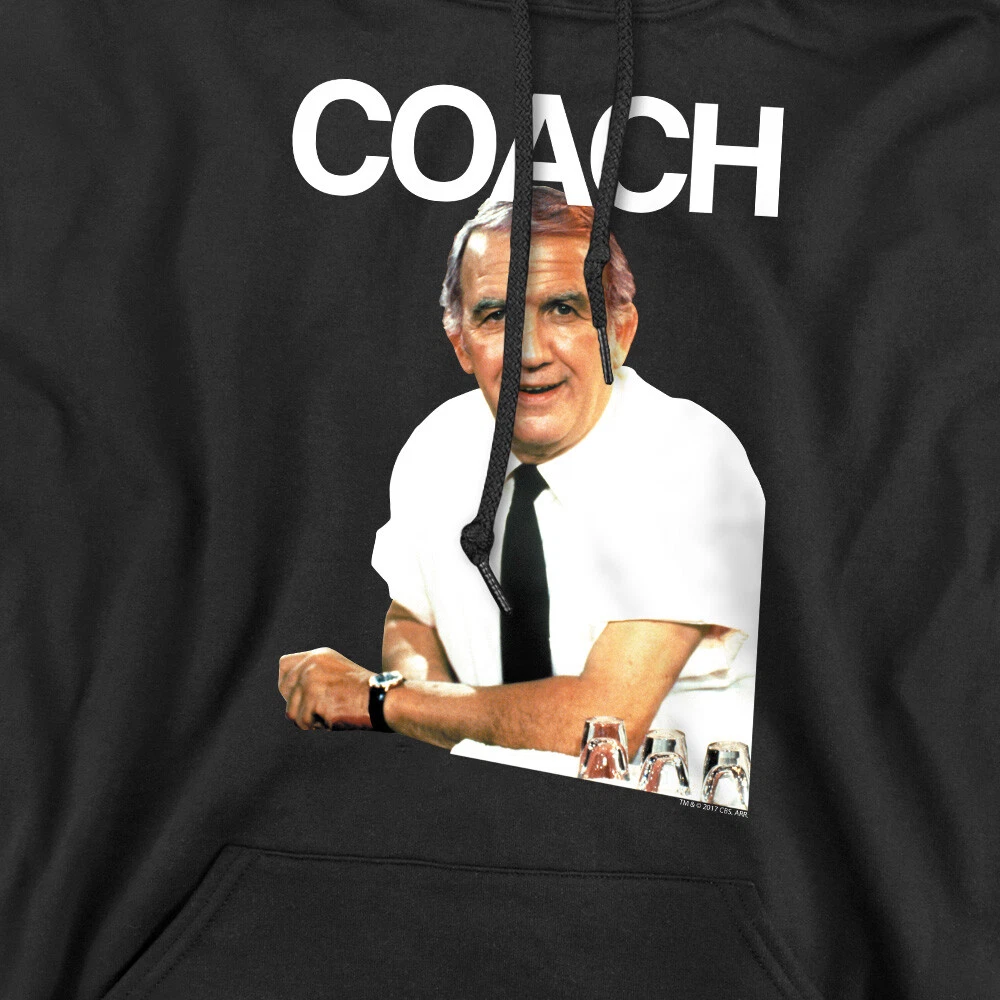 Cheers Coach Felpa con Cappuccio S 2XL Nero