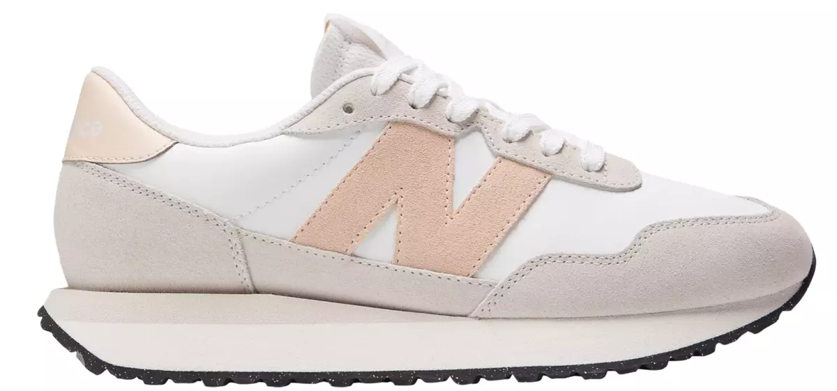 New balance blush best sale sneakers