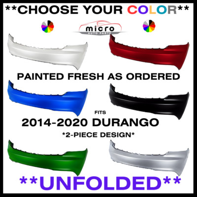 NEW FRONT BUMPER FOR 2014-2020 DURANGO PAINTED *CHOOSE YOUR COLOR* CH1014118