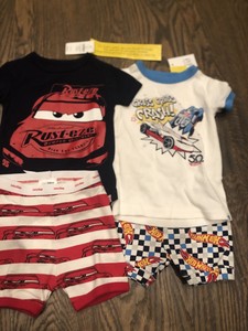 hot wheels pajama set