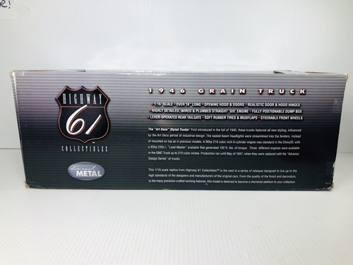 HIGHWAY 61 - 1946 CHEVROLET GRAIN TRUCK BNIB ORIGINAL BOX 1:16 SCALE - Picture 5 of 6