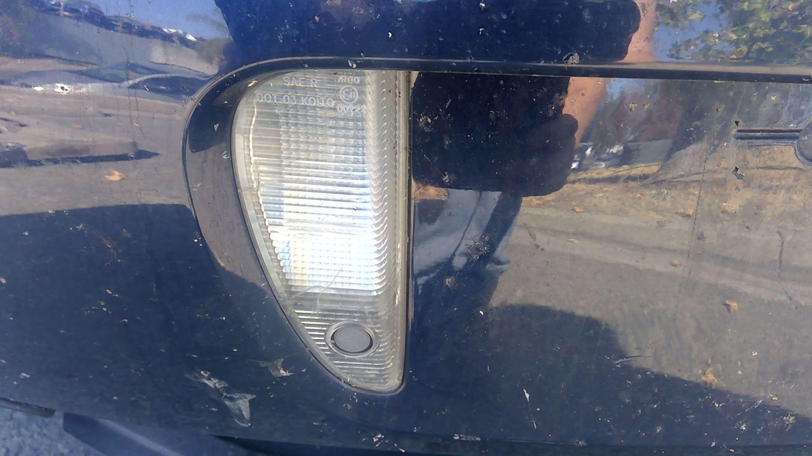 2005 BENTLEY CONTINENTAL GT Left Drivers Side Back-up Lamp