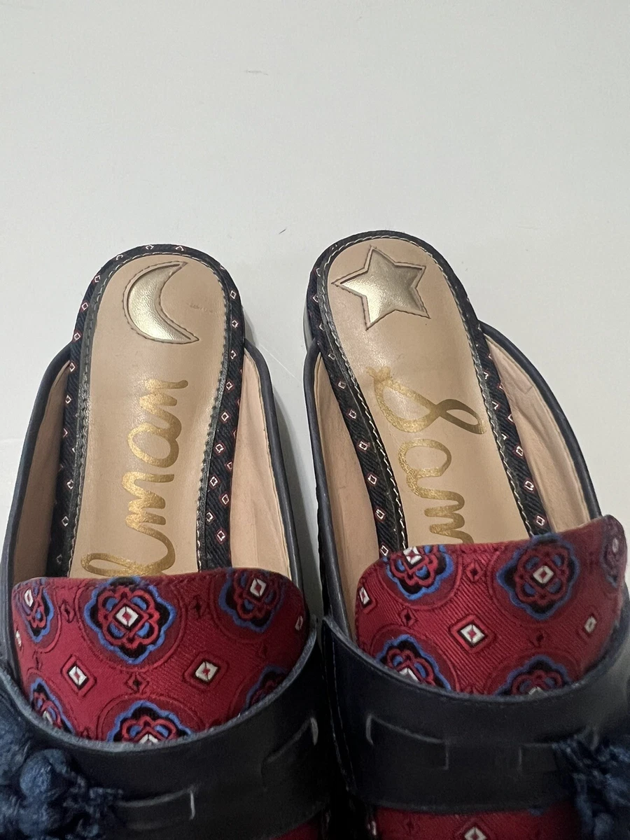 Sam Edelman Parsimon Tassel Loafer Mule Size 7.5M eBay