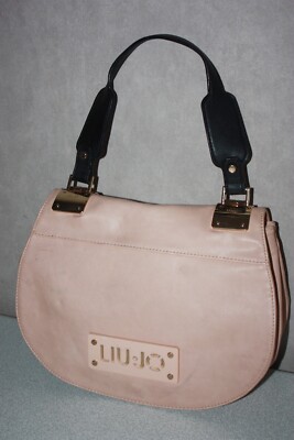 LIU JO Handtasche Polyester Puderrosa GUTER ZUSTAND