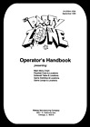 Bally The Party Zone Operators Handbook for Pinball Machine 12 Pages