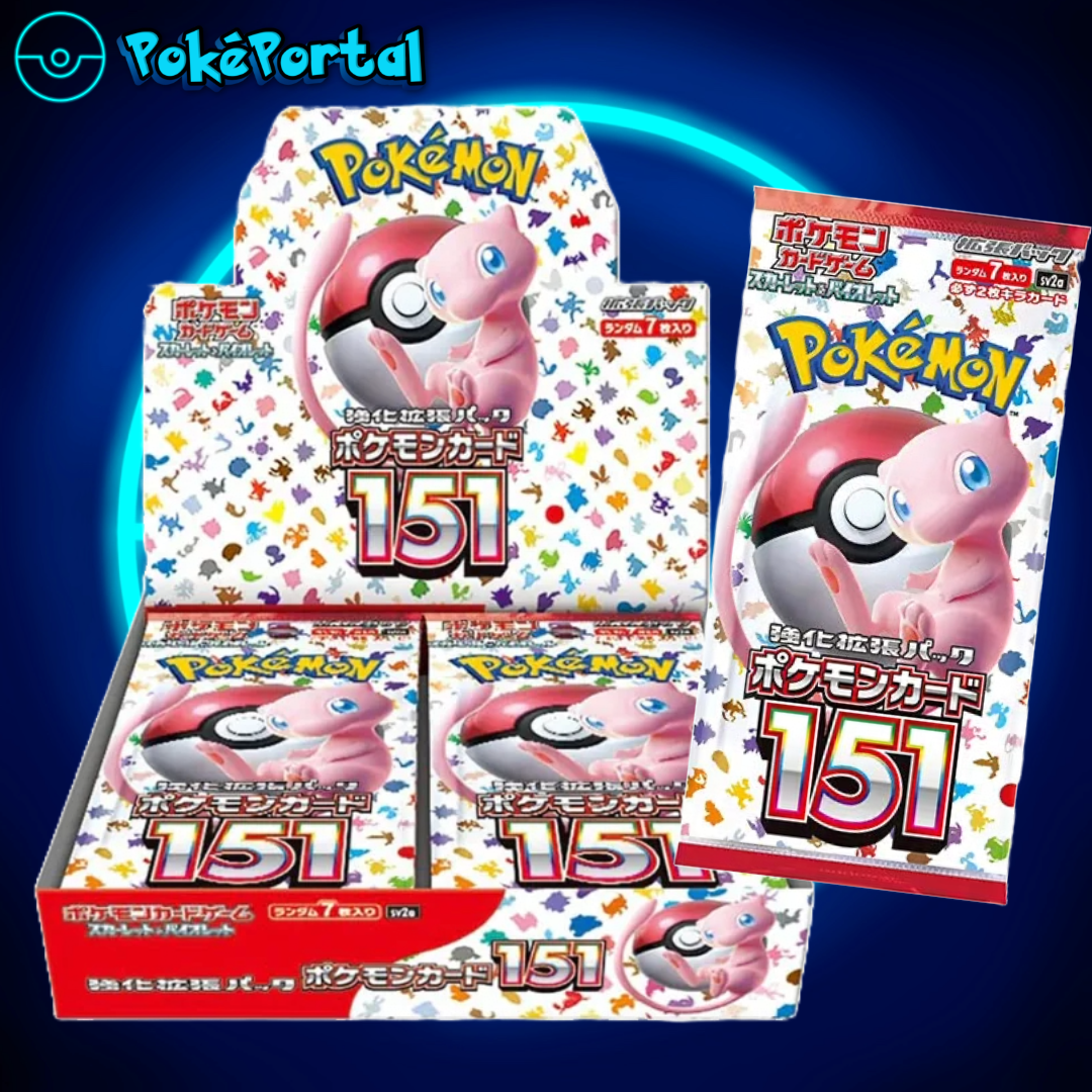 Pokemon Card 151 Game TCG Booster Box 20 Packs 4521329346038 eBay