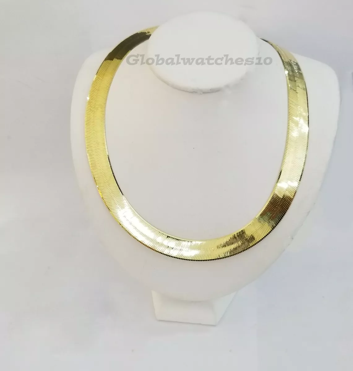 Herringbone Chain Real 10k Yellow Gold 18