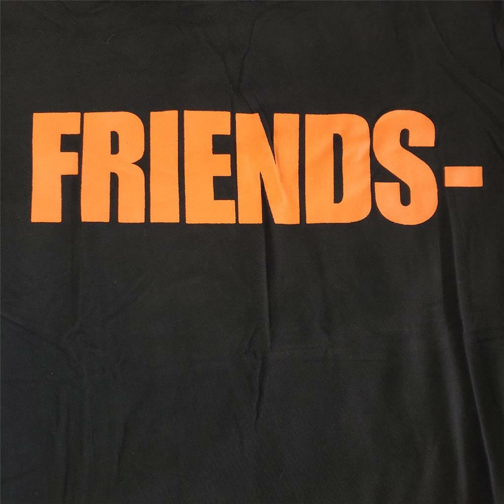 SH Banlv Friends V Black Shirt Orange Letters Size Medium | eBay