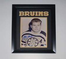 Boston - Hockey Allan Stanley 11x14 Auto frame
