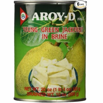 Aroy-D Young Green Jackfruit in Brine, 20 Ounce