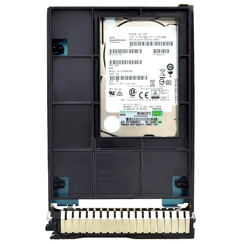 HP EH0600JDXBC 600GB 15 000 RPM SAS III 3.5'' Zoll 744995-003