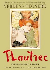 Decorative POSTER.Home room Interior art design.Lautrec paintings.Artwork.7112