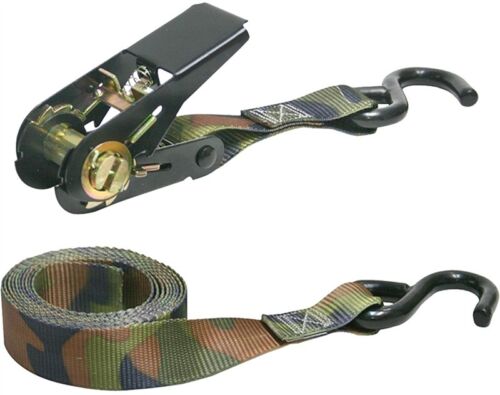 8' Cambuckle Tie Down, Carabiner; 2,250 lbs (2 pack) - SmartStraps