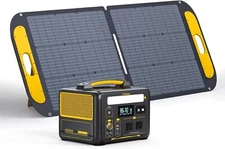 VTOMAN Jump 600X Portable Power Station 600W Generator with 110W Solar Panel