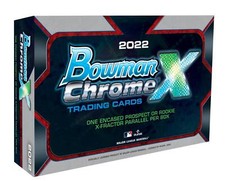 2022 Bowman Chrome X Sealed Baseball Box