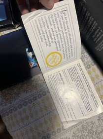 Nintendo NES 1985 Duck Hunt Matte Sticker Seal 1st Run Test Market CIB RARE!