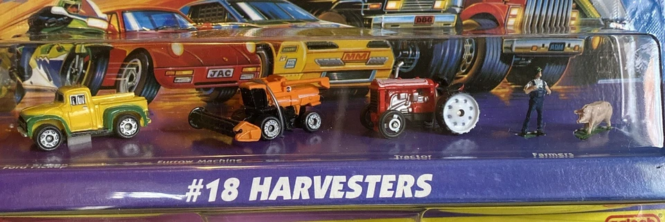 Micro Machines #18 Harvesters Galoob SEALED 1995 B4 - Image 2 of 3