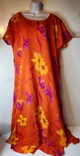 Esmeralda Fashions Size 2x Long Floral Print Dress