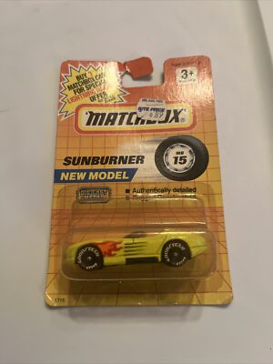 Sunburner Viper 1991 MATCHBOX SUPERFAST MB15 SUNBURNER VIPER /white Letter Tires ...