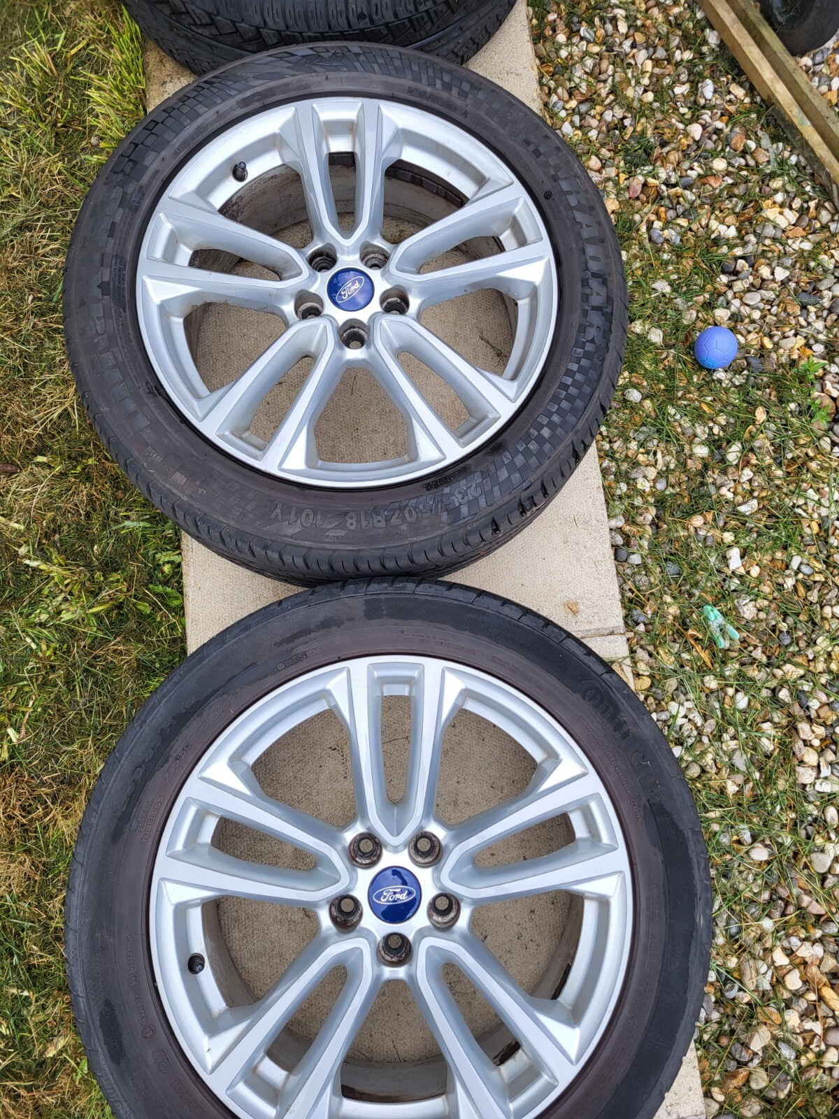 FORD KUGA ALLOY WHEELS & TYRES SET x4 235/50/R18 18'' 7.5J ET52.5 MK2