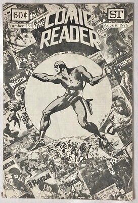The Comic Reader #134 -- August 1976 - The Phantom Cover