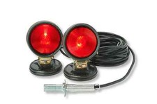 Custer Products Commercial Magnetic Towing Lights 4 Round Plug Hdtl30mag Custer Products Commercial Magnetic Towing Lights 4 Round Plug Hdtl30mag