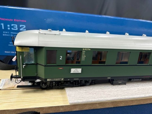 KM1 D36 Schnellzugwagen 203510 DB 2nd Class Passenger Car Scale 1 New Unused - Picture 13 of 15