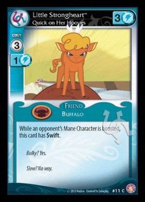 My Little Pony Absolute Discord 3x Little Strongheart, Quick on Her Hooves - 11
