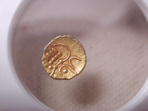 1400 India Fanam Malabar Travancore Vira Raya NGC AU58 gold