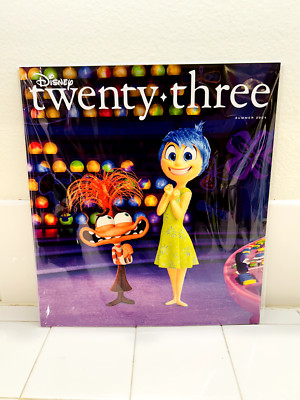 Disney Twenty Three D23 Summer 2024 Inside Out w/ Joy and Anxiety Magazine