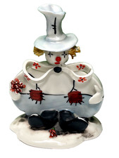 VINTAGE CAPODIMONTE firmato Meneghetti Clown limited 18/2500 ITALIANO rarissimo leggi