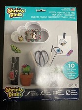 Shrinky Dinks Crystal Clear Creative Pack - 7 Clear New Sheets