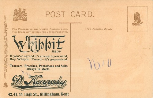 WHIPPIT TWEED, ADVERT SET, THACKERAY, OUR VILLAGE, VILLAGE LIFE, Tuck 1376 - Picture 6 of 14